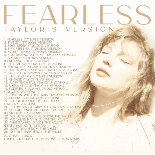 Fearless (Taylor's Version) CD - Image 3