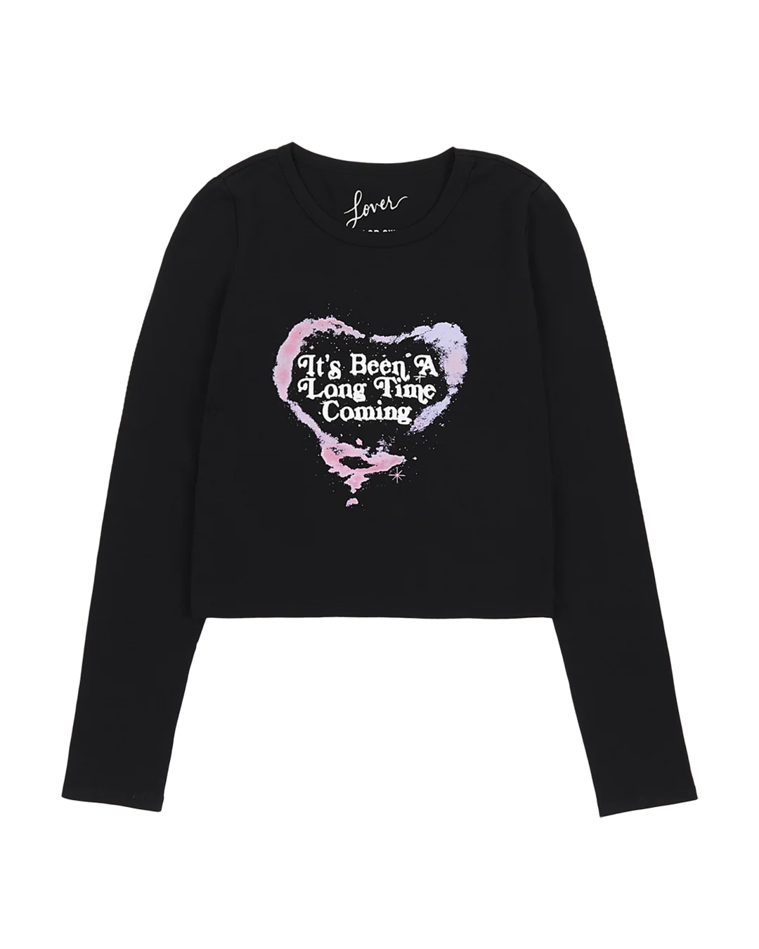 It's Been A Long Time Coming Cropped Longsleeve T-Shirt