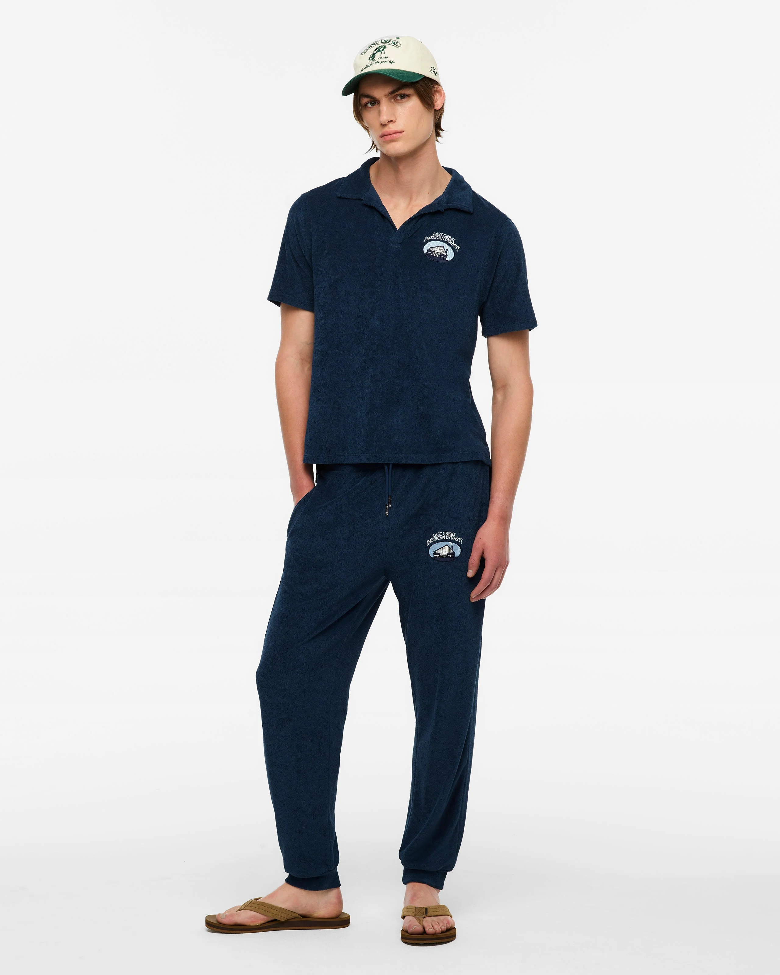 Last Great American Dynasty Terry Cloth Polo - Image 6