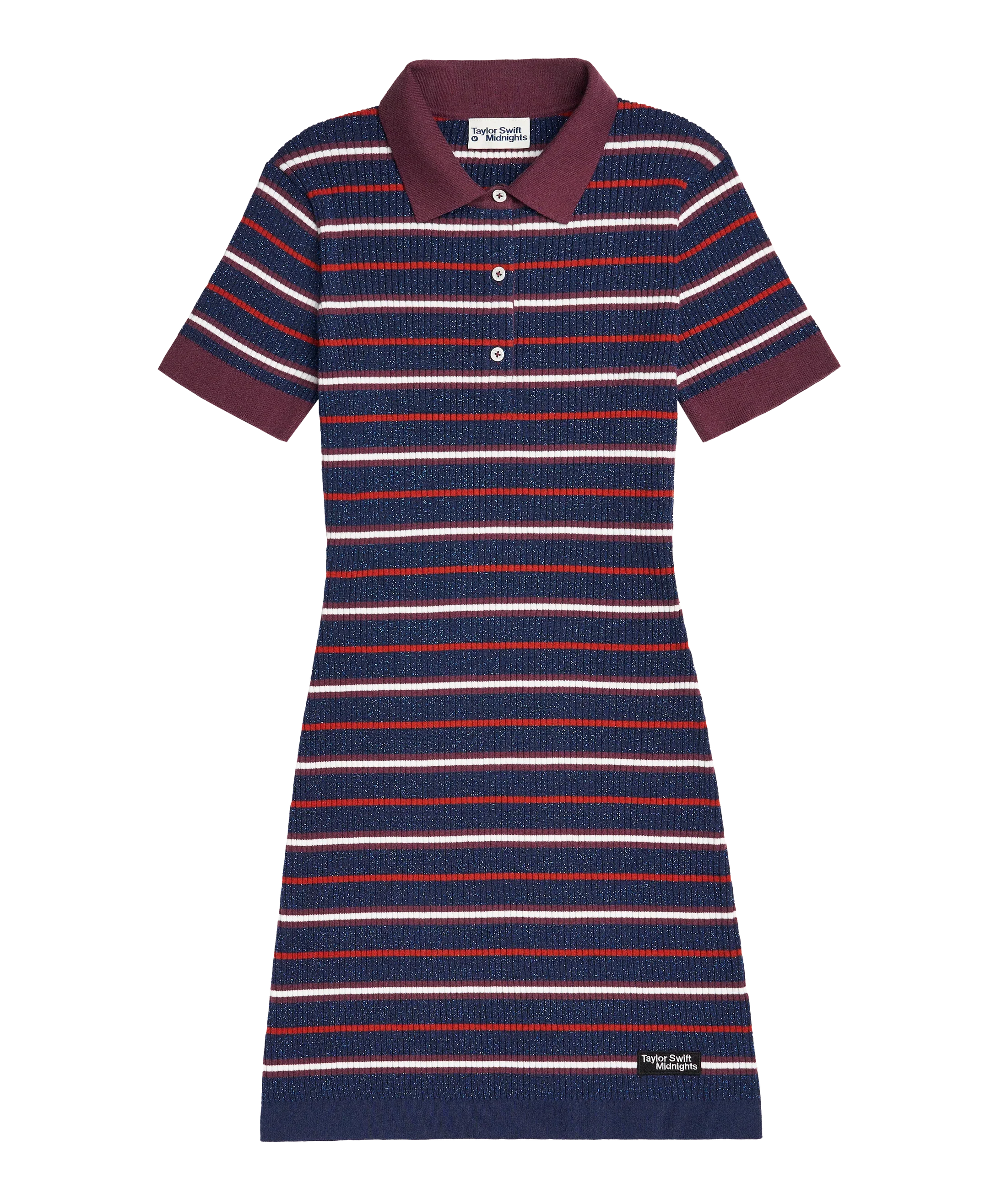 Rooting For The Anti-Hero Knit Polo Dress