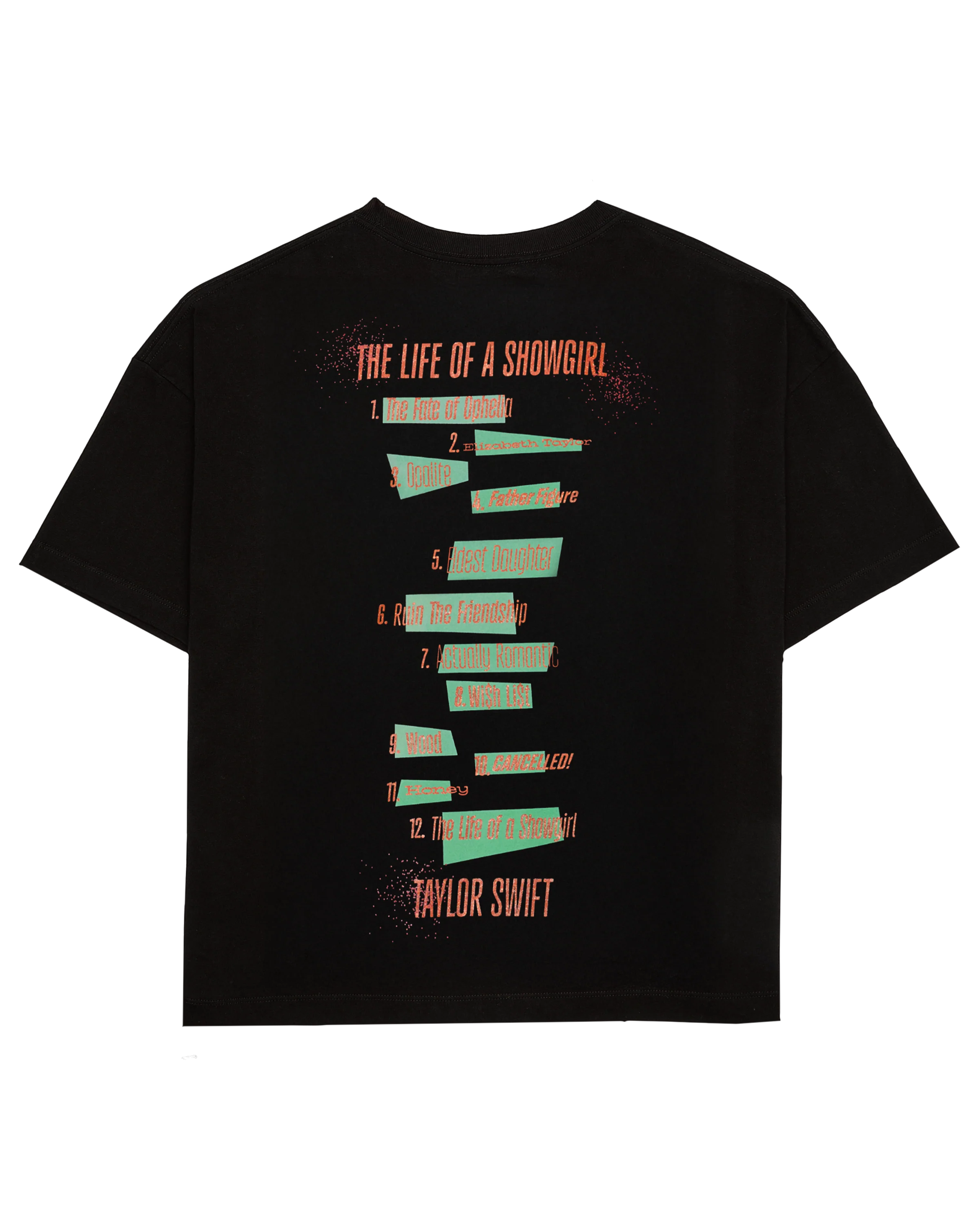 The Life of a Showgirl Album Cover T-Shirt - Image 2