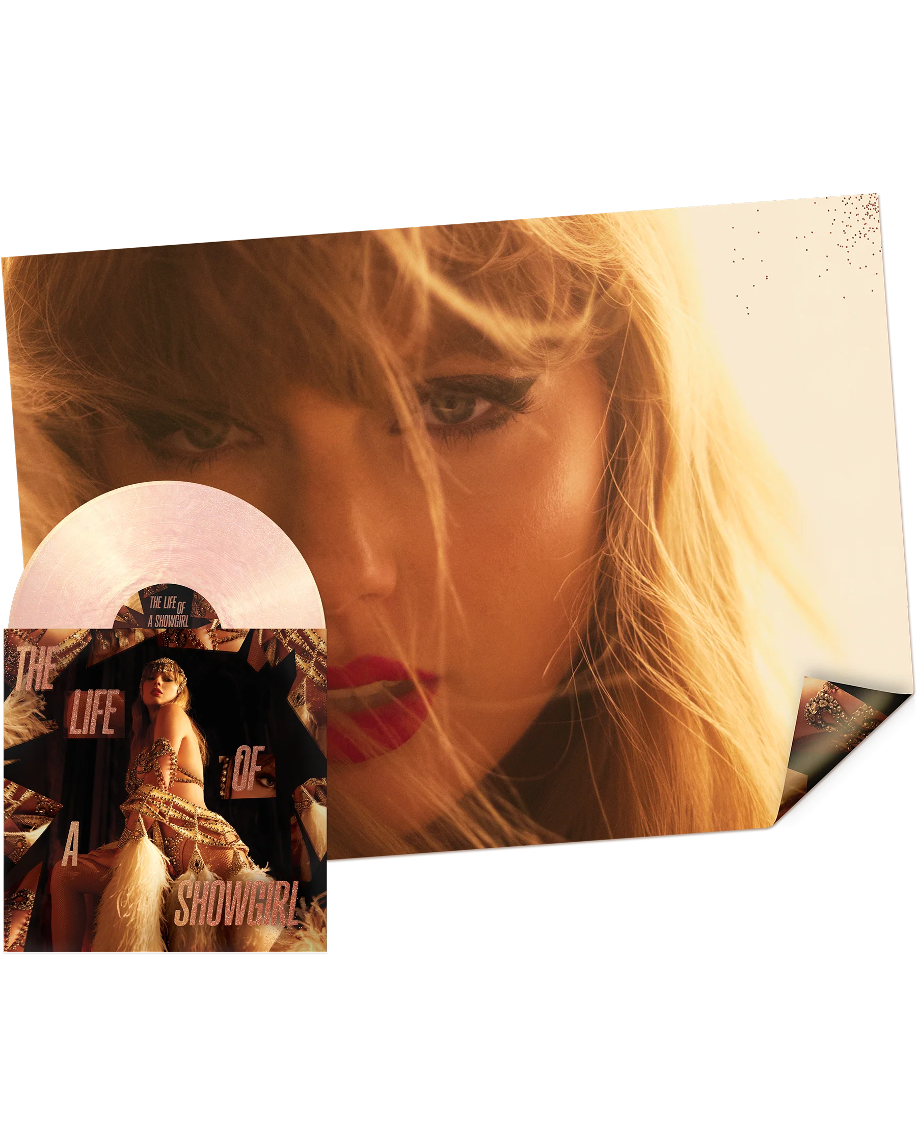 The Life of a Showgirl: The Crowd is Your King Edition (Summertime Spritz Pink Shimmer Vinyl)