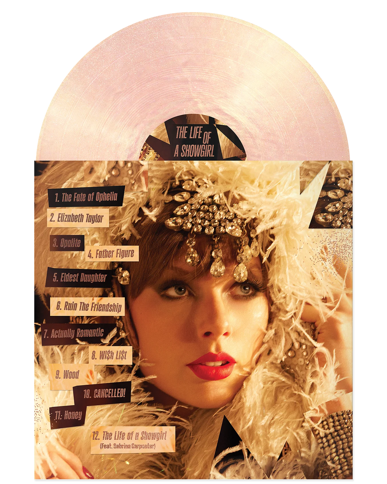 The Life of a Showgirl: The Crowd is Your King Edition (Summertime Spritz Pink Shimmer Vinyl) - Image 3