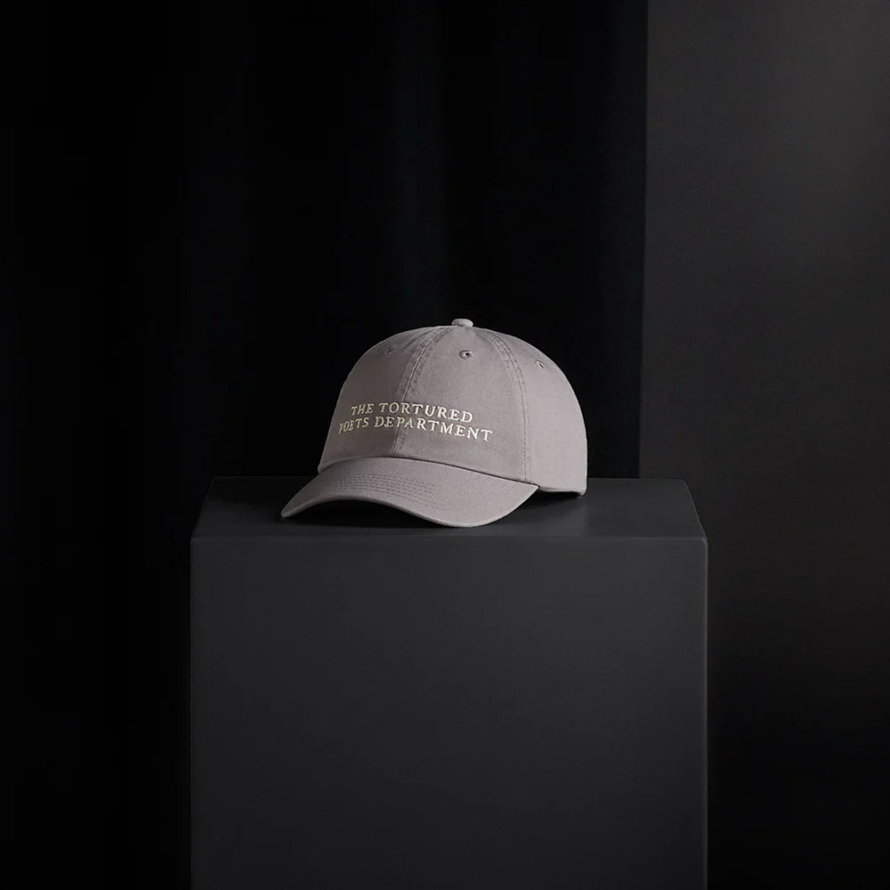 The Tortured Poets Department Grey Dad Hat - Image 4