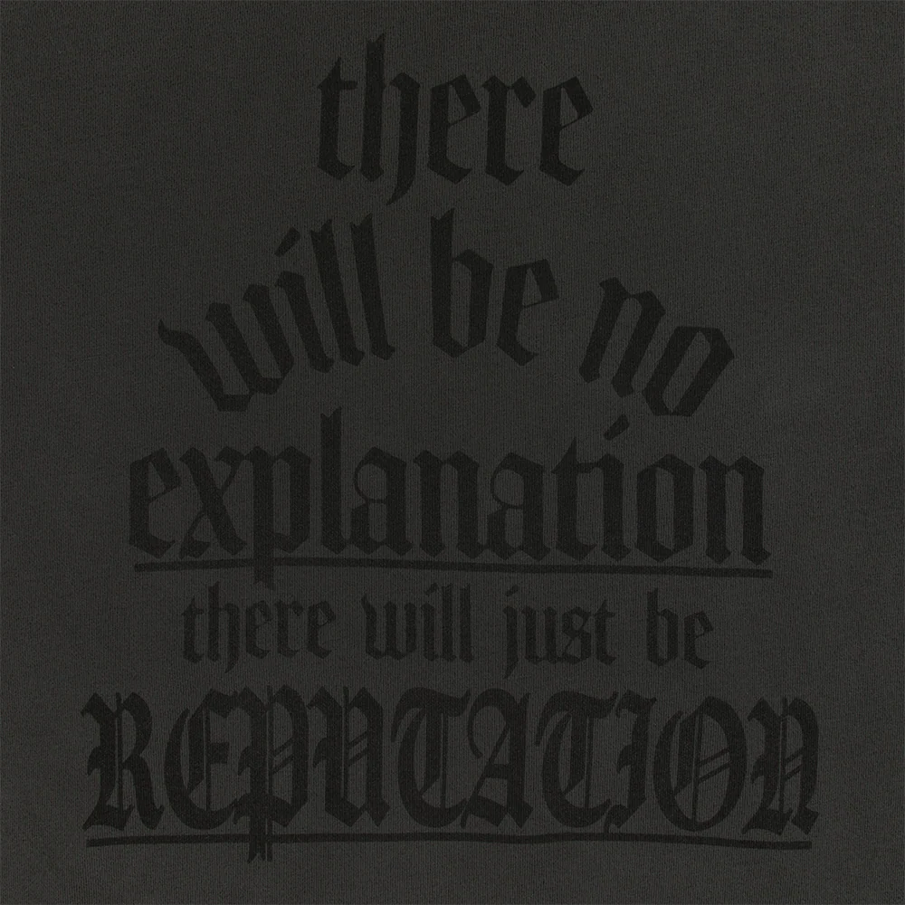 There Will Be No Explanation There Will Just Be Reputation Oversized Hoodie - Image 4