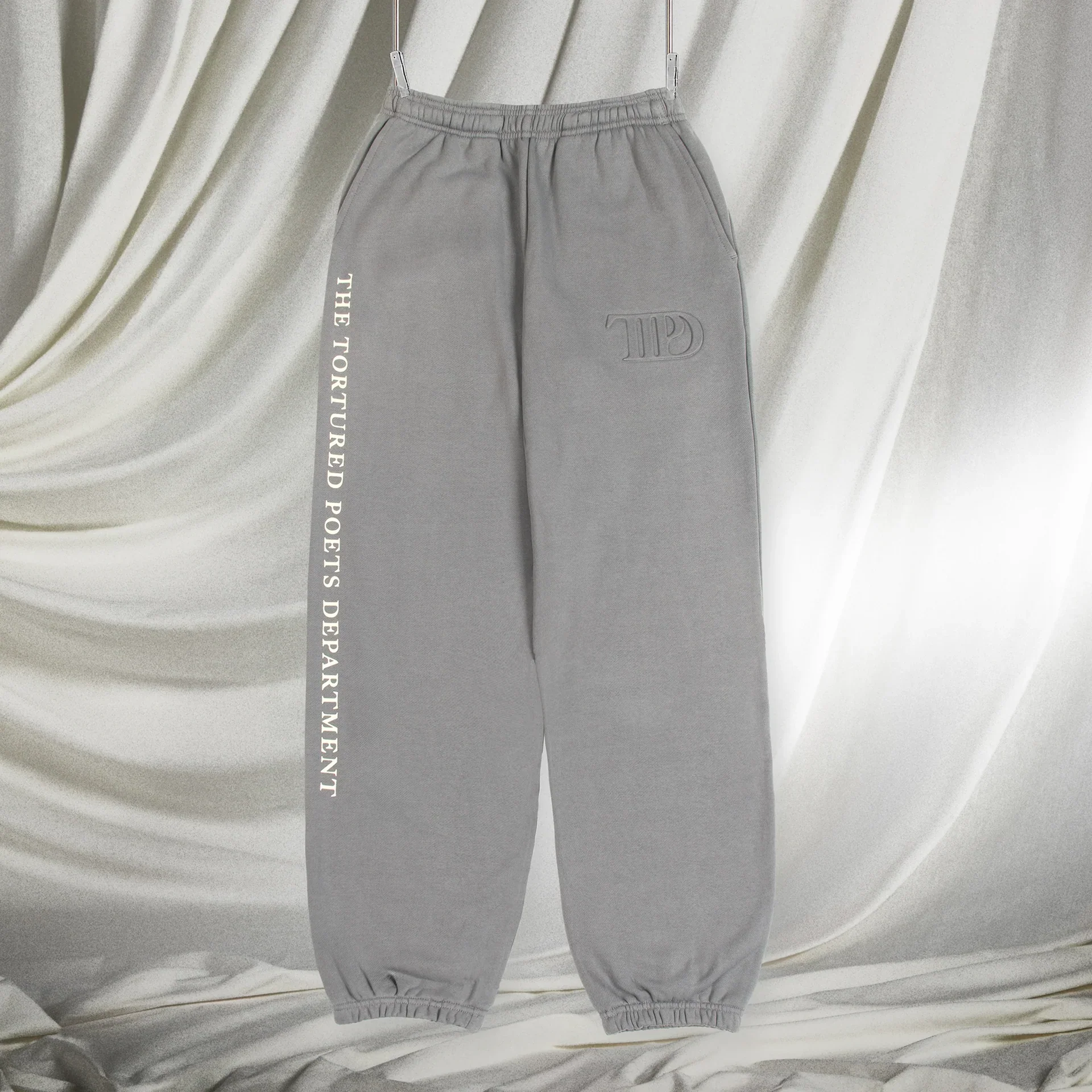 TTPD Gray Embossed Sweatpants - Image 3