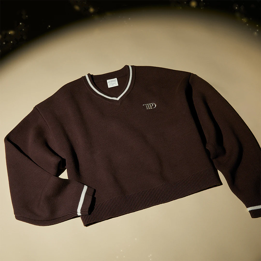 TTPD V-Neck Cropped Sweater - Image 5