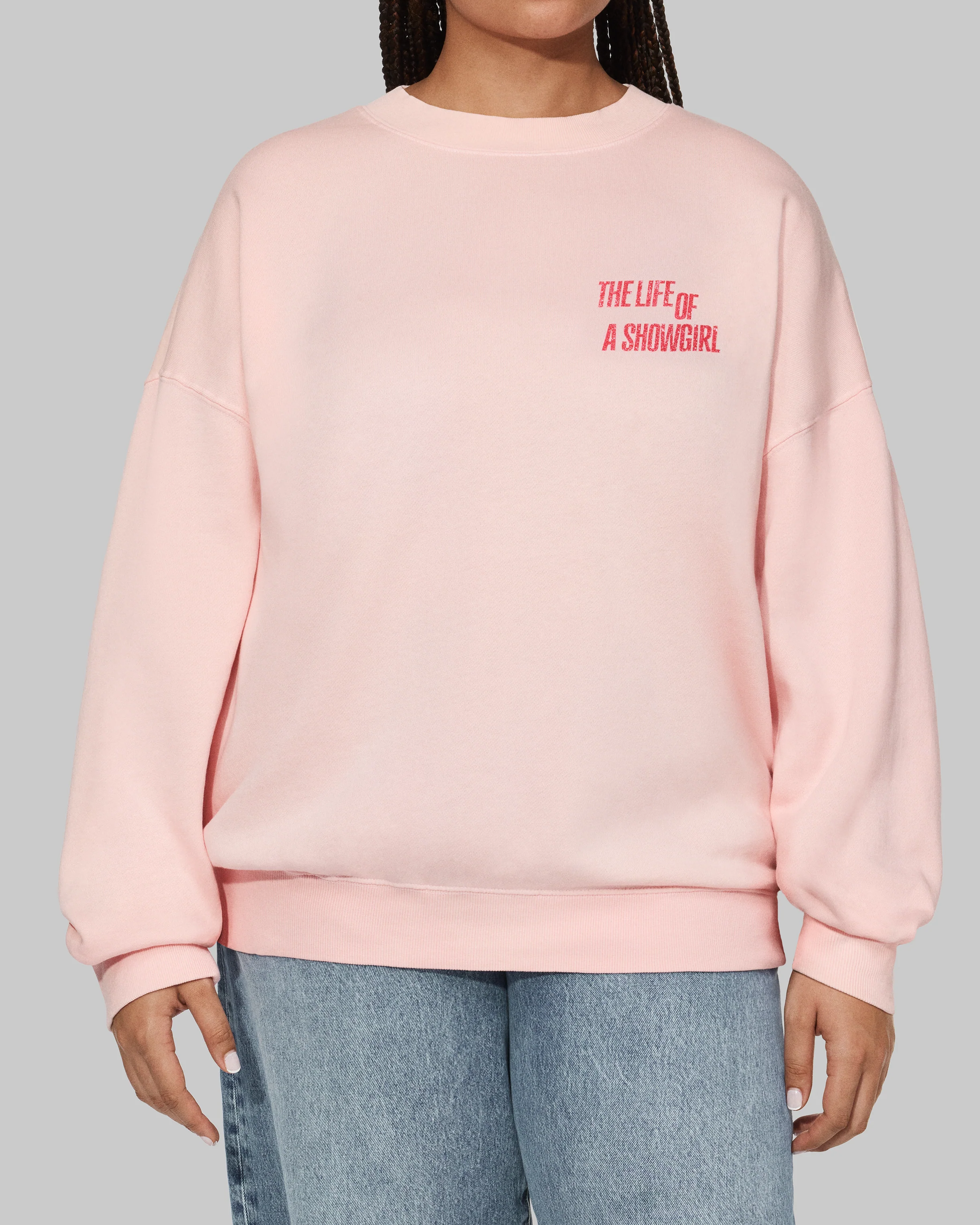 You Can Call Me Honey If You Want Pink Crewneck Sweatshirt - Image 3